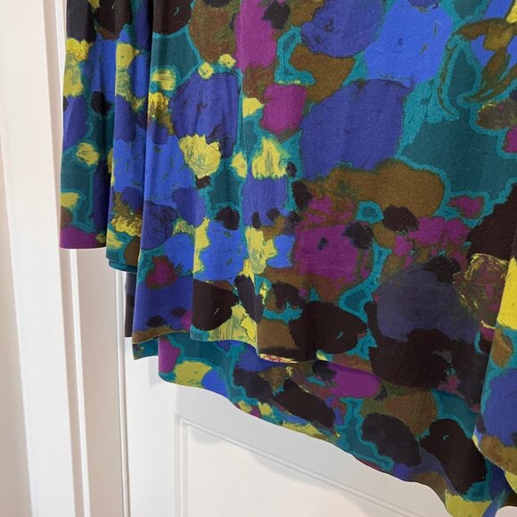 Habitat 100% Cotton Cobalt Print Color Burst Tee, Size XXL - Picture 5 of 9